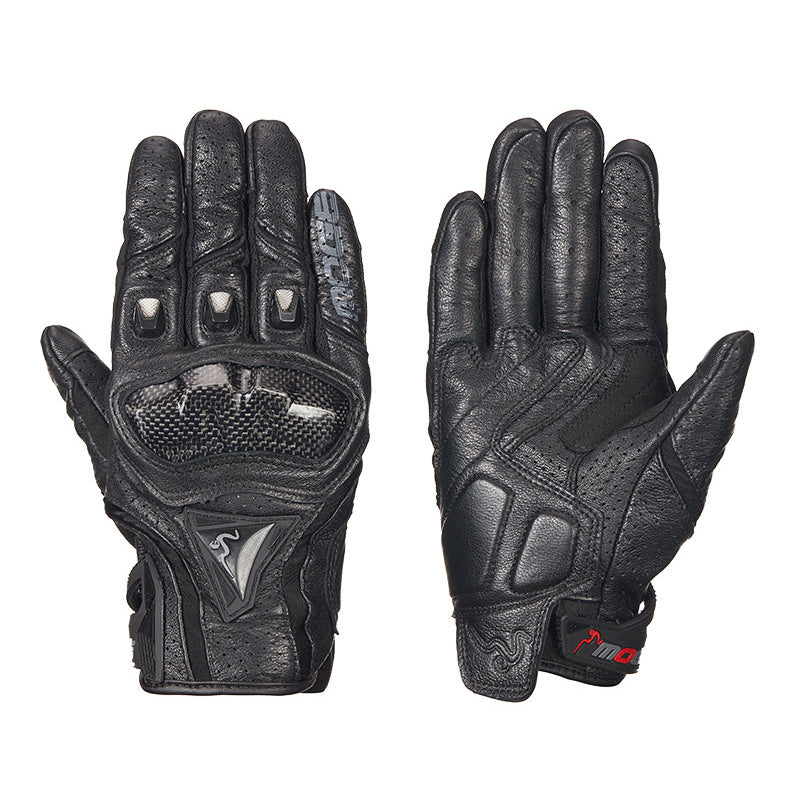 Motorcycle Racing Summer Leather Gloves