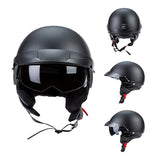 Vintage Harley Half Face Helmet DOT