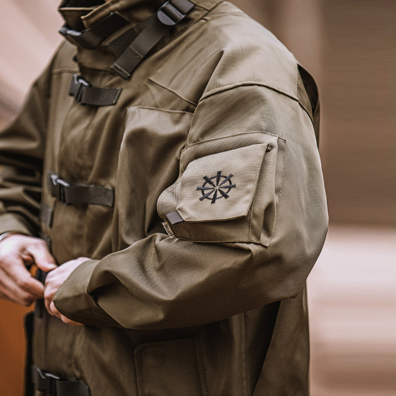 American Tactical Vintage Multi-pocket Camping Jacket