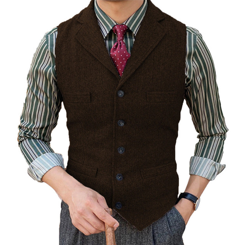MEN'S CLASSIC SUIT VEST
