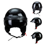 Vintage Harley Half Face Helmet DOT