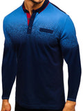 Printed Long Sleeve Polo T-Shirts