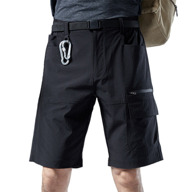 Hiking Zipper Pocket Cargo Shorts (Not Belt And Safety)