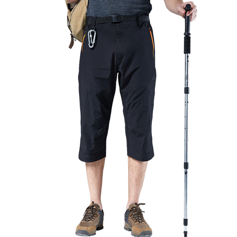 ZIPPER POCKET PATCHWORK QUICKDRY 13'' CARGO SHORTS (NOT BELT AND SAFETY)