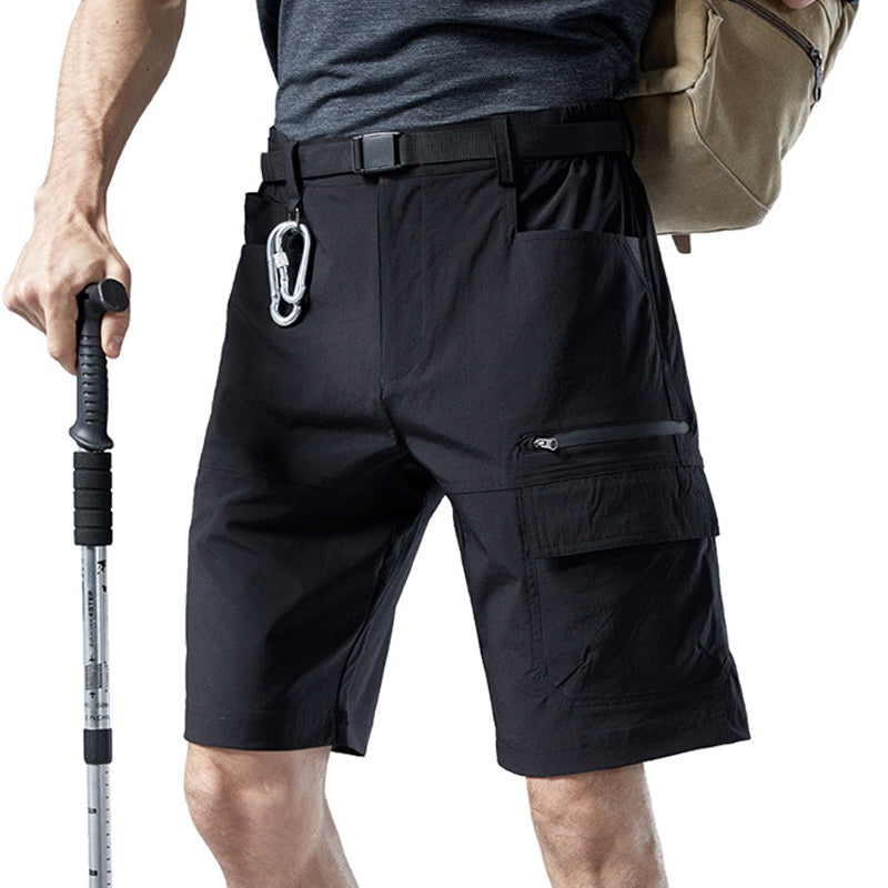 Hiking Zipper Pocket Cargo Shorts (Not Belt And Safety)