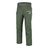 Usa Flag Zipper Multi Pocket Cargo Pants