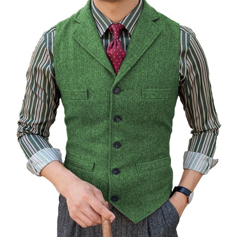 MEN'S CLASSIC SUIT VEST