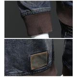 Men's Casual Distressed Denim Jacket