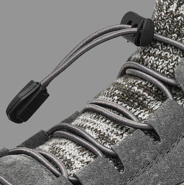 Men's Plus Sizes Rubber Band Suede Socks Retro Ankle Boots