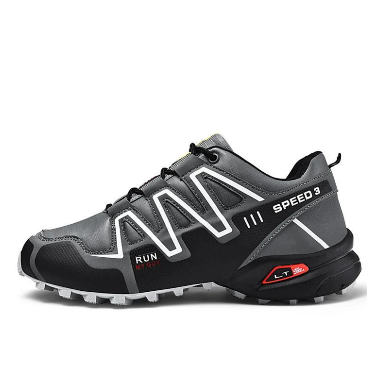 Men Hiking Shoes Non Slip Wear-Resistant Climbing Lightweight Walking Breathable Sneaker