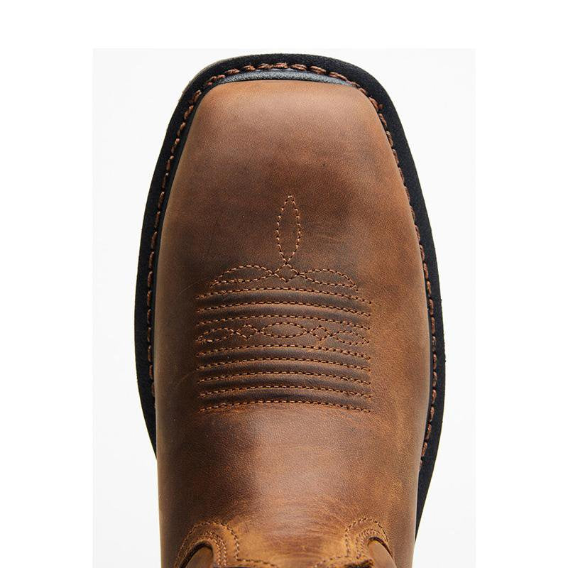 Men's Handmade chukka Leather Boots with America flag  Liberty Western Work Composite Toe footwear