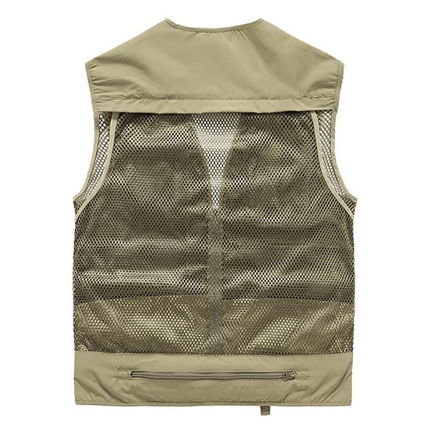 Men's Multi-pocket Outdoor Quick-drying Vest