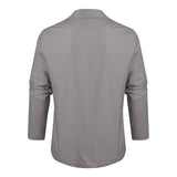 Men's Loose Cotton and Linen Suit Jacket