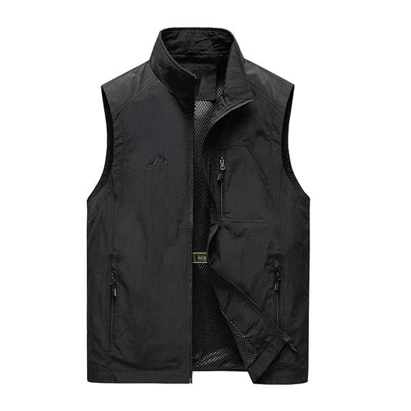Men's Casual Outdoor Multi-pocket Quick-drying Vest