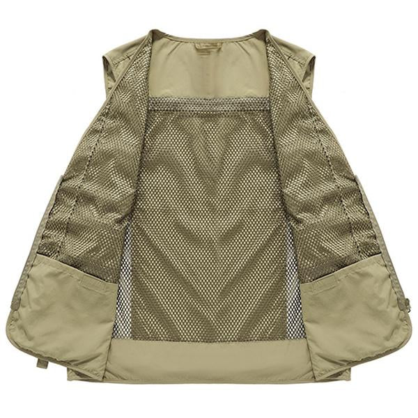 Men's Multi-pocket Outdoor Quick-drying Vest