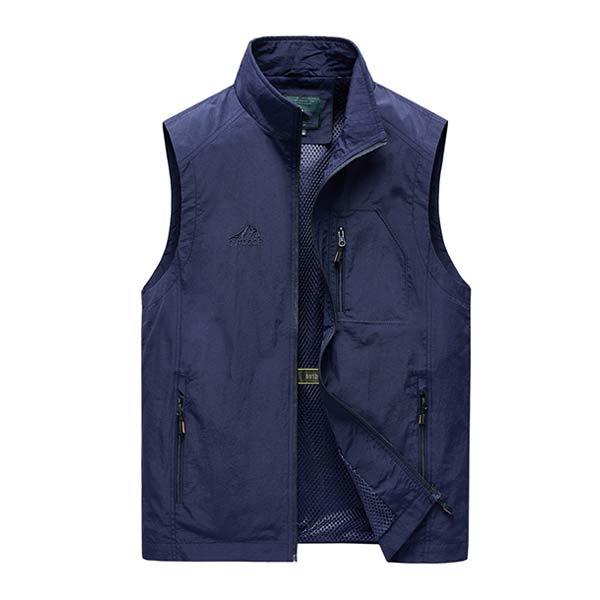 Men's Casual Outdoor Multi-pocket Quick-drying Vest
