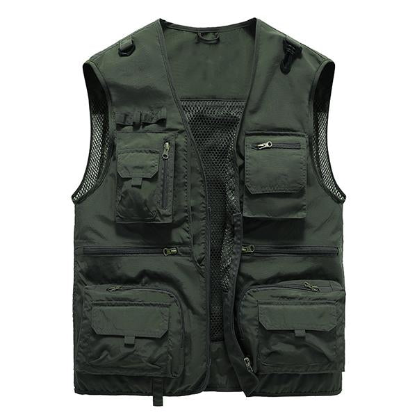 Men's Multi-pocket Outdoor Quick-drying Vest