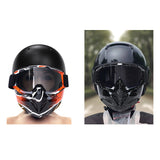 Motorcycle Goggles with Cool Detachable Face Shield