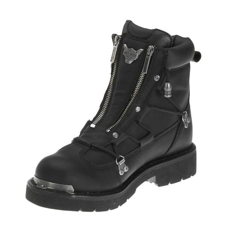 Men's Punk Dual Zipper Boots