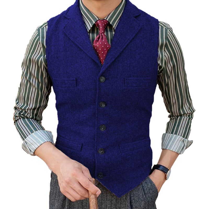 MEN'S CLASSIC SUIT VEST