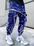 Black Casual Tribal Printed Pants