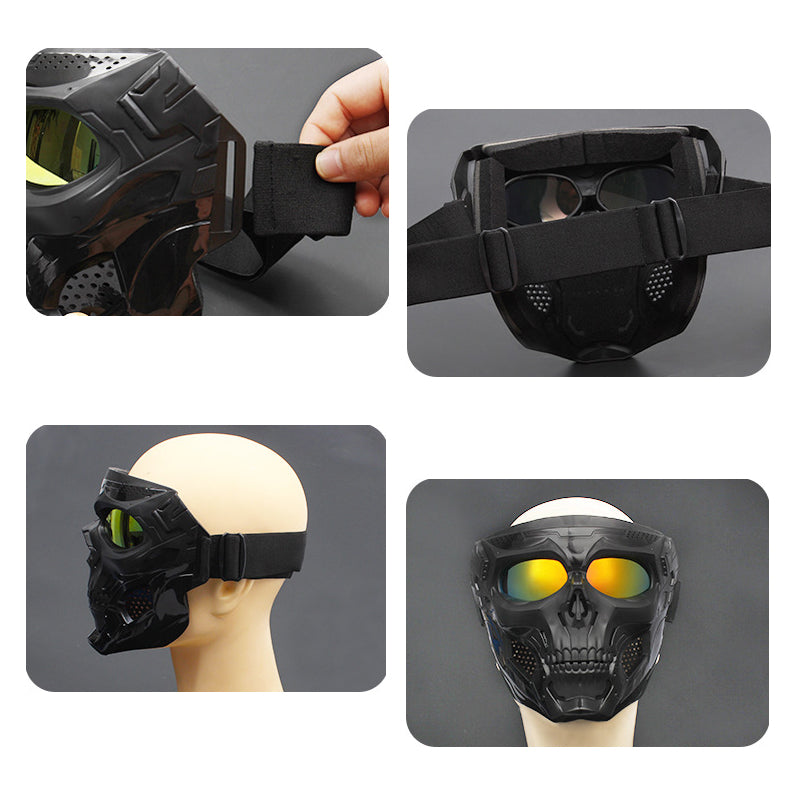 Outdoor Skull Face Shield