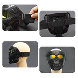 Outdoor Skull Face Shield