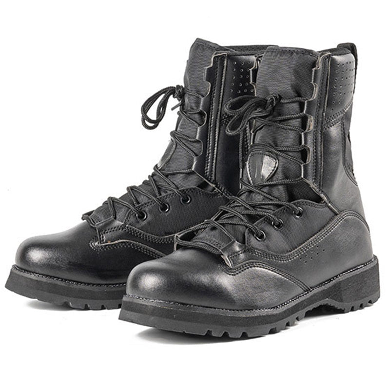 Men's Tiger Strike Leather Combat Boots