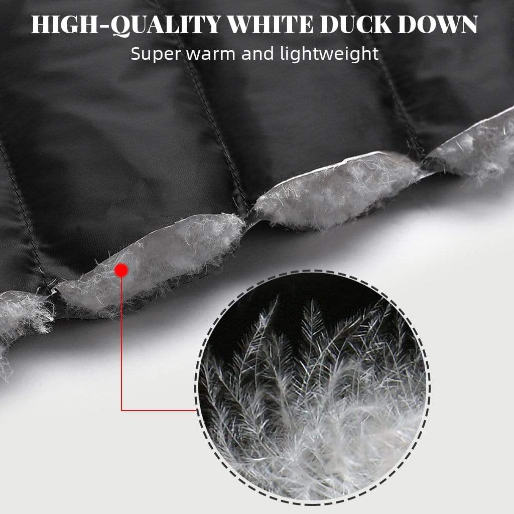 Men's Heated Down Vest 7.4V With Detachable Hood