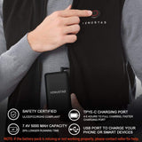 Men's Fleece Heated Vest 7.4V Lightweight Insulated Electric Vest (Battery Pack Excluded)