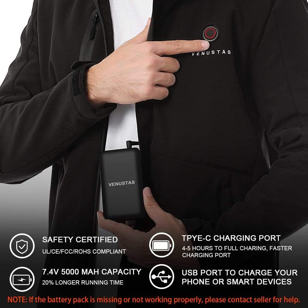 Men's Heated Jacket 7.4V