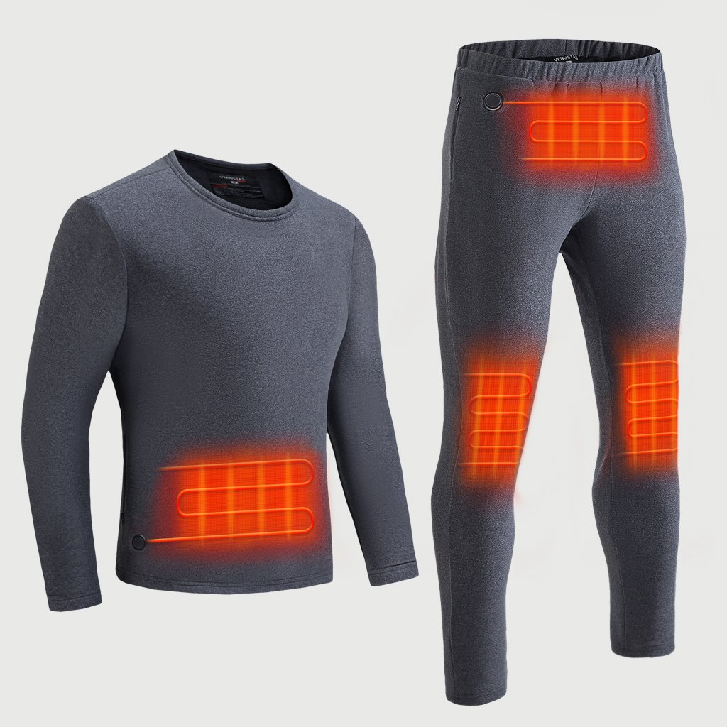 Men's Fleece Heated Vest 7.4V Lightweight Insulated Electric Vest (Battery Pack Excluded)
