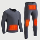 Heated Underwear Set For Men, 5V