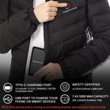 Men's Heated Down Jacket 7.4V