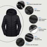 Men's Heated Down Jacket 7.4V