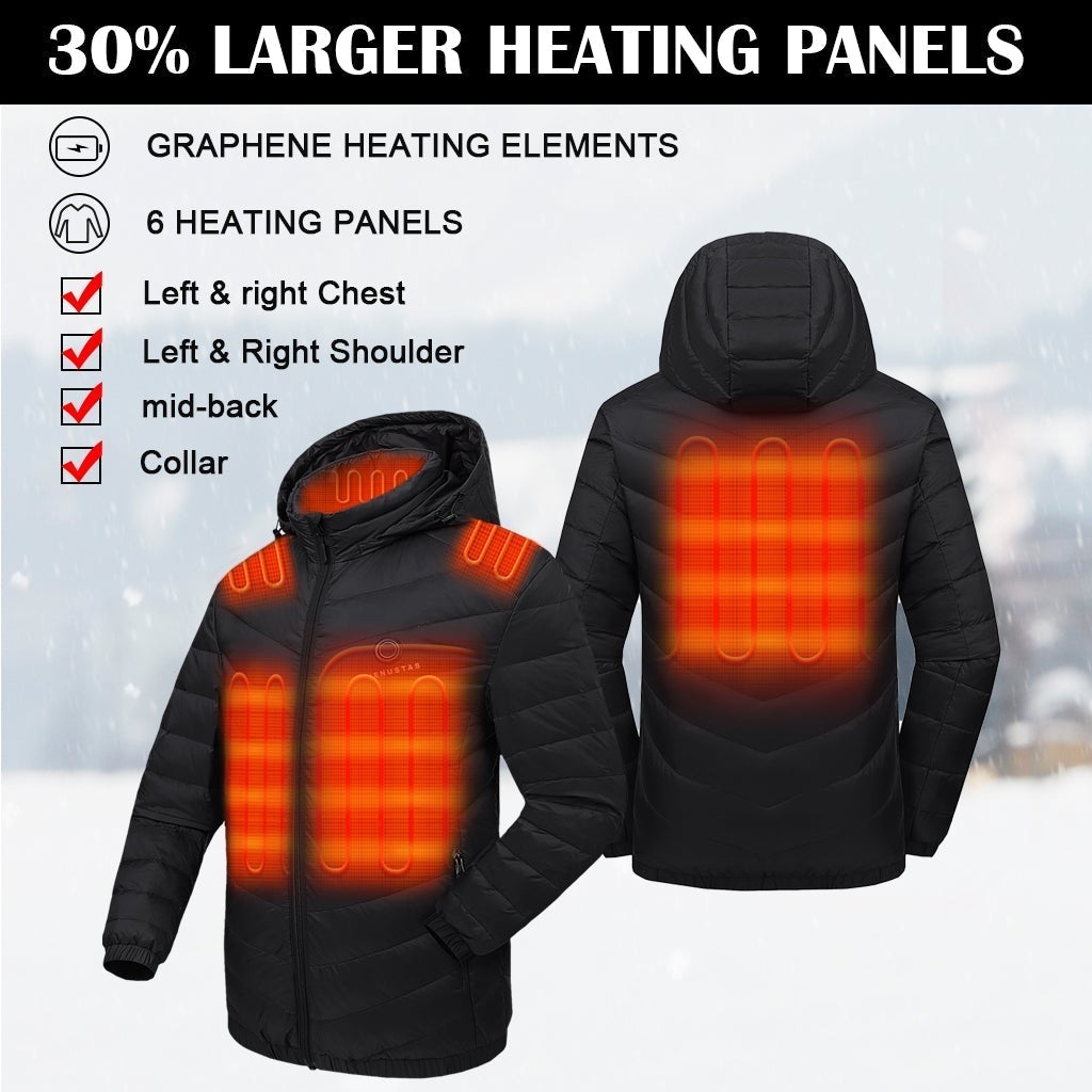 Men's Heated Down Jacket 7.4V