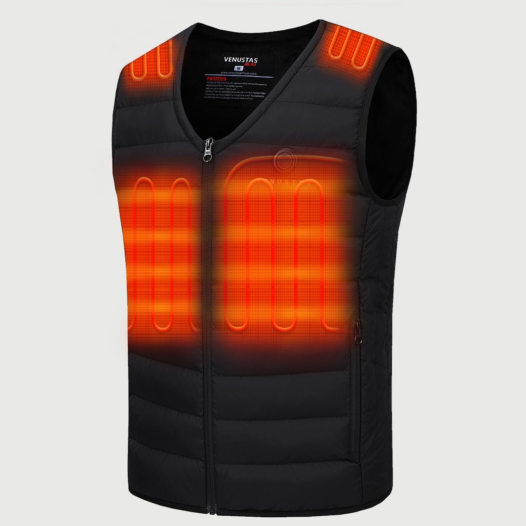 Men's Heated Vest with V-neck 7.4V