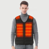 Men's Heated Vest with V-neck 7.4V