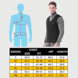 Venustas Heated Vest 7.4V With V-neck For Men L