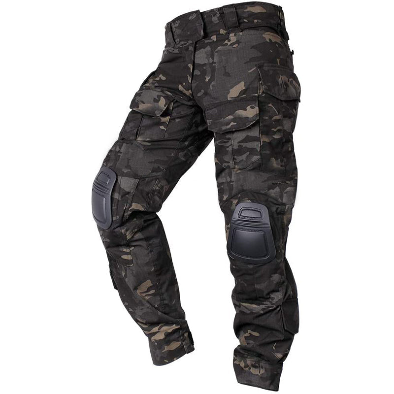 G3 Combat Pants with Knee Pads Rip-Stop Tactical Pants(With Removable Knee Pads)