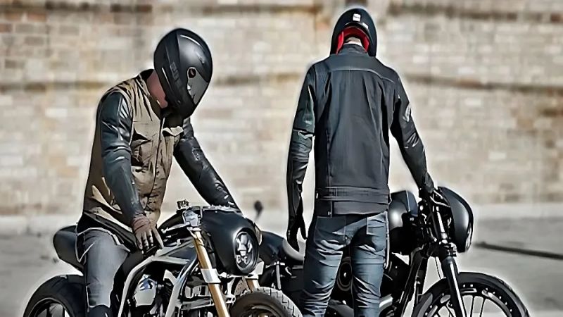What type of motorcycle leather jacket is most suitable for riding?