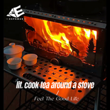 Wood Burning Stove Camping Portable Hot Tent Stove