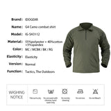 G4 Tactical Shirt With Elbow Pads Tactical Shirt Hiking Shirt