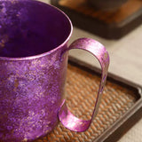 Pure Titanium Tea & Coffee Mug – 300ml Lightweight Heat-Resistant Cup, Japan Chado Handicrafts