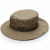 Military Tactical Camouflage Boonie Hat – Outdoor Sun Hat for Hiking, Mountaineering & Airsoft, Breathable Nylon Round-Brim Hat