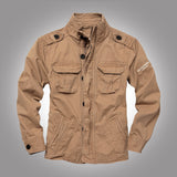 Heavy Camouflage Work Jacket – Multi-Pocket Military Style Men’s Jacket