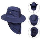 Men's Outdoor Mountaineering Camping Breathable Quick-Drying Sun Hat