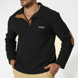 Men's Outdoor Boss Casual Stand Collar Long Sleeve Sweatshirt