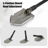 Folding Tactical Shovel – Military Survival Tool for Camping & Car Emergency