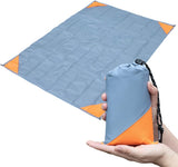 Pocket Picnic Blanket – Sandproof, Lightweight, Water-Resistant Compact Beach Mat